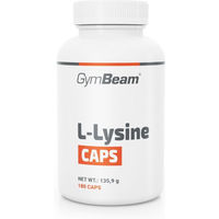 Produktbild von GymBeam L-Lysin Kapseln 36 mg vegan 180 Stück