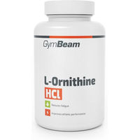 Produktbild von GymBeam L-Ornithin HCl Kapseln vegan laktosefrei glutenfrei und zuckerfrei