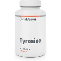 Produktbild von GymBeam L-Tyrosin Kapseln 120 Stück laktosefrei und glutenfrei