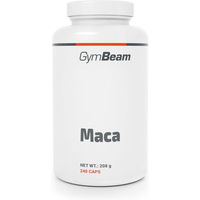Produktbild von GymBeam Maca Extrakt 10:1 Vegan Kapseln 240 Stück