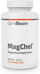 GymBeam MagChel Magnesium Bisglycinat Kapseln vegan glutenfrei laktosefrei 120 Stück – Bild 1 von 1