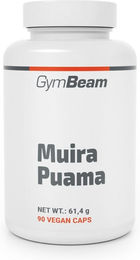 GymBeam Muira Puama Extrakt Kapseln Vegan 90 Stück – Bild 1 von 3