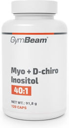 GymBeam Myo+D-Chiro Inositol Inositol-Komplex vegan Kapseln 120 Stück – Bild 1 von 1