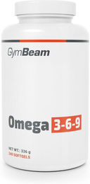 GymBeam Omega 3-6-9 Fettsäure-Komplex Kapseln, laktosefrei und glutenfrei, 240 Kapseln – Bild 1 von 1