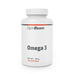 GymBeam Omega 3 Fischöl Kapseln mit EPA und DHA, 120 Kapseln – Bild 1 von 4