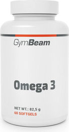 GymBeam Omega 3 Fischöl-Kapseln mit EPA und DHA, 60 Kapseln – Bild 1 von 3