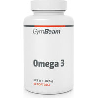 Produktbild von GymBeam Omega 3 Fischöl-Kapseln mit EPA und DHA, 60 Kapseln