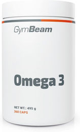 GymBeam Omega 3 Fischöl Kapseln mit EPA und DHA, hochdosiert, 360 Kapseln – Bild 1 von 1