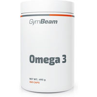 Produktbild von GymBeam Omega 3 Fischöl Kapseln mit EPA und DHA, hochdosiert, 360 Kapseln