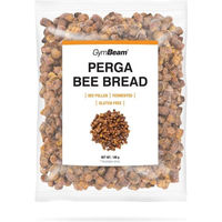 Produktbild von GymBeam Perga Bienenbrot fermentierter Bienenpollen Granulat Pulver glutenfrei und laktosefrei 100 g