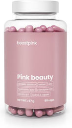 GymBeam Pink Beauty Hyaluronsäure-Vitamin-Komplex Kollagen Kapseln für Frauen glutenfrei und laktosefrei – Bild 1 von 1