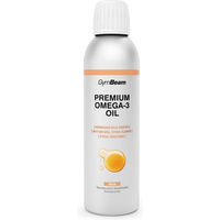 Produktbild von GymBeam Premium Omega 3 Fischöl mit Zitrusaroma, zuckerfrei, 250 ml Flüssigkeit