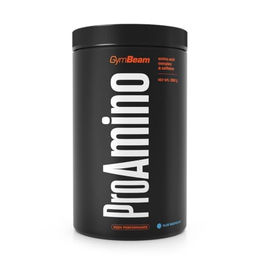 GymBeam ProAMINO BCAA Aminosäuren Komplex mit Arginin und Beta-Alanin Pulver Blaue Himbeere 390 g – Bild 1 von 6