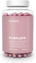 GymBeam Probio Pink Probiotika-Komplex Kapseln für Frauen glutenfrei und laktosefrei – Bild 1 von 1