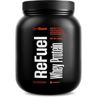 Produktbild von GymBeam ReFuel Whey Protein Molkenprotein-Konzentrat Pulver