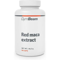 Produktbild von GymBeam Rotes Maca Extrakt 4:1 Vegan Kapseln ohne Gelatine