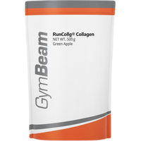 Produktbild von GymBeam RunCollg Hydrolysiertes Kollagen Typ 1 & 3 mit Vitamin C Pulver Grüner Apfel 500 g
