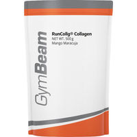 Produktbild von GymBeam RunCollg Hydrolysiertes Kollagen Typ I & III Pulver Mango Maracuja 500 g
