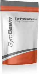 GymBeam Sojaisolat pflanzliches Protein-Isolat Pulver neutral vegan laktosefrei glutenfrei – Bild 1 von 1