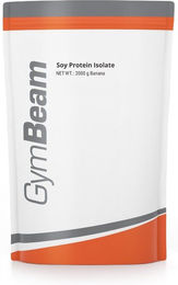 GymBeam Sojaisolat pflanzliches Protein-Isolat Pulver neutral vegan laktosefrei glutenfrei – Bild 1 von 1