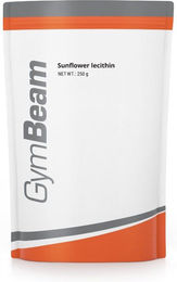 GymBeam Sonnenblumenlecithin Pulver vegan glutenfrei und laktosefrei 250 g – Bild 1 von 1