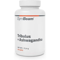 Produktbild von GymBeam Tribulus + Ashwagandha Pflanzenkomplex vegan Kapseln
