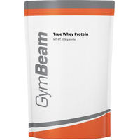 Produktbild von GymBeam True Whey Molkenprotein-Konzentrat Pulver glutenfrei 1000 g