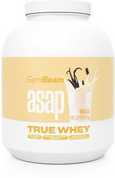 GymBeam True Whey Molkenprotein-Konzentrat Pulver glutenfrei vegetarisch 1000 g – Bild 1 von 1
