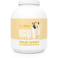 Produktbild von GymBeam True Whey Molkenprotein-Konzentrat Pulver glutenfrei vegetarisch 1000 g