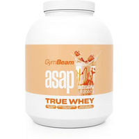 Produktbild von GymBeam True Whey Molkenprotein-Konzentrat Pulver glutenfrei vegetarisch 1000 g