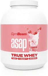 GymBeam True Whey Molkenprotein-Konzentrat Pulver glutenfrei vegetarisch 1000 g – Bild 1 von 1