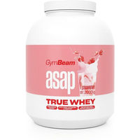 Produktbild von GymBeam True Whey Molkenprotein-Konzentrat Pulver glutenfrei vegetarisch 1000 g