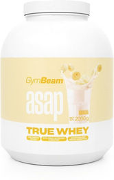 GymBeam True Whey Molkenprotein-Konzentrat Pulver glutenfrei vegetarisch 1000 g – Bild 1 von 1