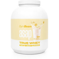Produktbild von GymBeam True Whey Molkenprotein-Konzentrat Pulver glutenfrei vegetarisch 1000 g