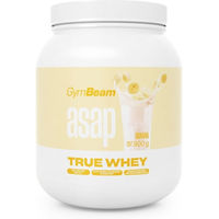 Produktbild von GymBeam True Whey Molkenprotein-Konzentrat Pulver glutenfrei vegetarisch 900 g