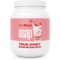 Produktbild von GymBeam True Whey Molkenprotein-Konzentrat Pulver glutenfrei vegetarisch 900 g