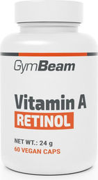GymBeam Vitamin A Retinol 60 Kapseln – Bild 1 von 1