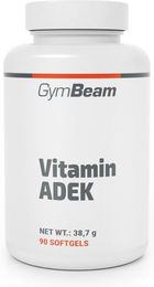 GymBeam Vitamin ADEK Kombination fettlösliche Vitamine Kapseln für Sportler 90 Stück – Bild 1 von 1