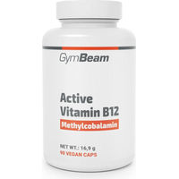 Produktbild von GymBeam Vitamin B12 Methylcobalamin 90 Kapseln vegan vegetarisch