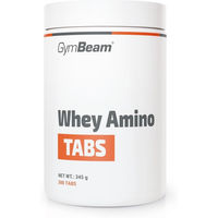 Produktbild von GymBeam Whey Amino TABS Molkenprotein-Hydrolysat Tabletten laktosefrei glutenfrei zuckerfrei neutral 300 Stück