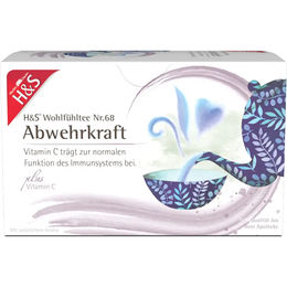 H&S Abwehrkraft Tee mit Vitamin C, fruchtige Teemischung, 20 Filterbeutel à 1,8 g – Bild 1 von 6