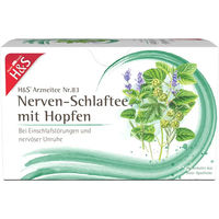 Produktbild von H&S Arzneitee Nr. 83 Nerven- und Schlaftee mit Hopfen 20 Filterbeutel