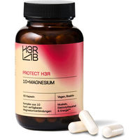 Produktbild von H3R LAB 10x Magnesium Komplex Vegan ohne Zusatzstoffe 60 Kapseln für Frauen