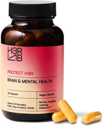H3R LAB B-Komplex Vitamin-Kombination für Frauen – Vegan & ohne Zusatzstoffe – 60 Kapseln – Bild 1 von 3