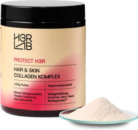 H3R LAB Hair & Skin Kollagen Komplex mit Kollagen, Biotin und Zink als Pulver – Bild 1 von 2
