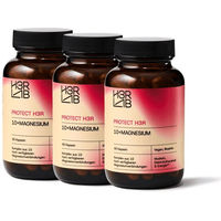 Produktbild von H3R LAB Magnesium Komplex Kapseln vegan für Frauen ohne Zusatzstoffe 3er Set