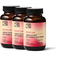 Produktbild von H3R LAB Omega-3 Forte Vegan Kapseln 180 Stück für Frauen, Schwangere und Stillende