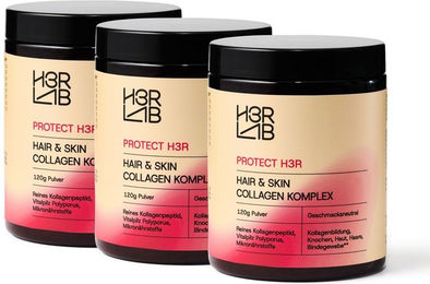 H3RLAB Hair & Skin Kollagen Pulver 3er Set – Bild 1 von 2