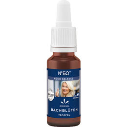 Hager Pharma Bachblüten Nr. 50 Meno Kräuter-Komplex Tropfen Bio und vegan 20 ml – Bild 1 von 2