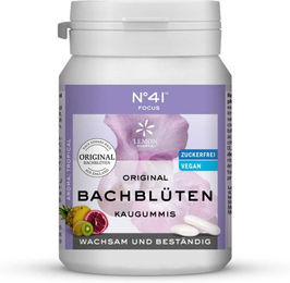Hager Pharma Bachblüten Kaugummis Konzentration zuckerfrei vegan glutenfrei bio 40 Stück – Bild 1 von 1